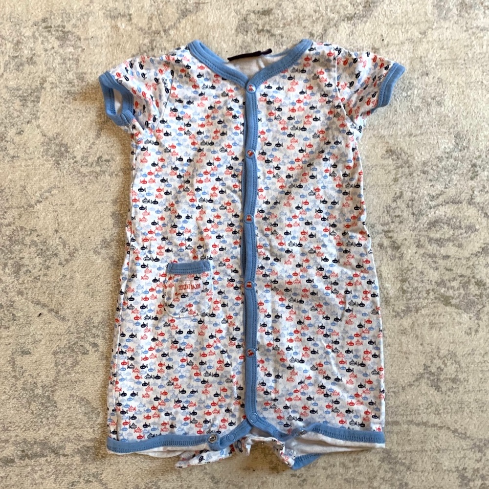 Sergent Major Boys submarine romper